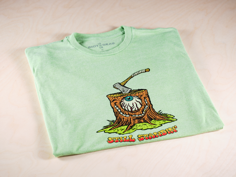 STILL STANDIN’ AXED