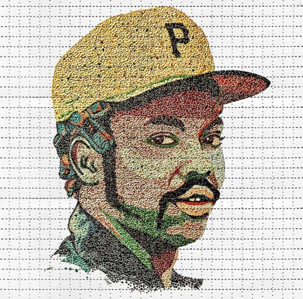 DOCK ELLIS BLOTTER PRINT