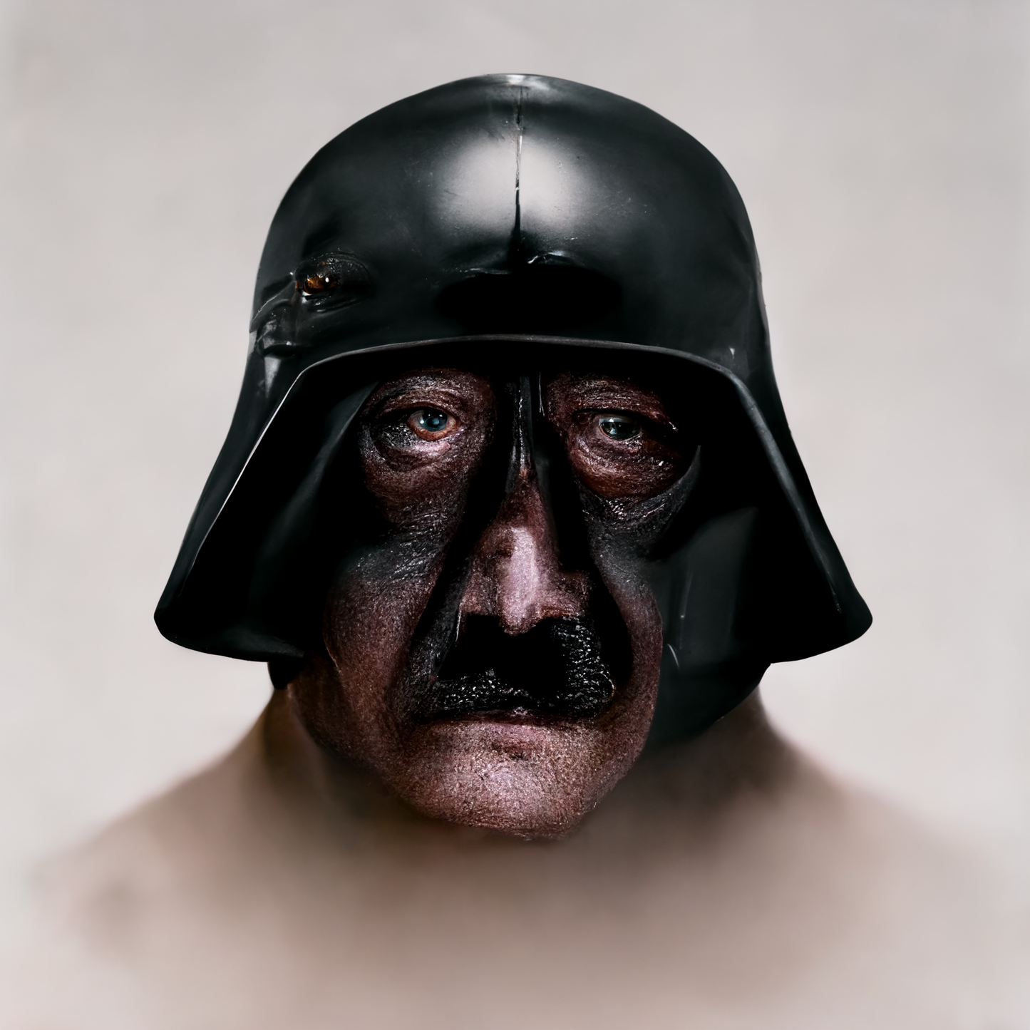 DARTH VADER HAS A HITLER MUSTACHE