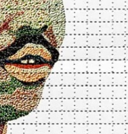 DOCK ELLIS BLOTTER PRINT